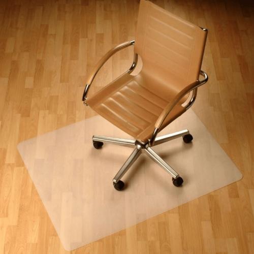 Ochranná podložka pod stoličku, transparentná, 120x90 cm, 0,5 mm, ELLIE NEW TYP 2
